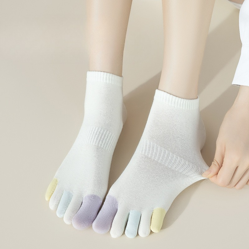 Toe Sock Split - 6 Paar Sommer dünne, atmungsaktive, schweißabsorbierende,