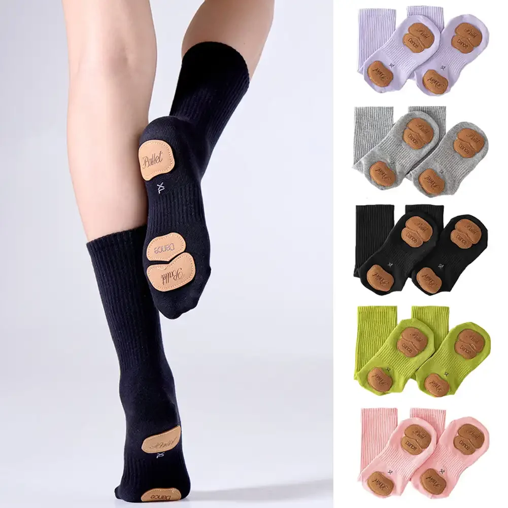 Grip Sock Yoga - Rutschfeste moderne Tanz-Yoga-Socken für Mädchen, Damen,