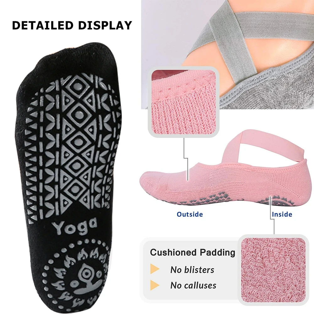 1 Paar Yoga-Socken für Frauen  – Grip Sock Yoga Bewertung und Preis