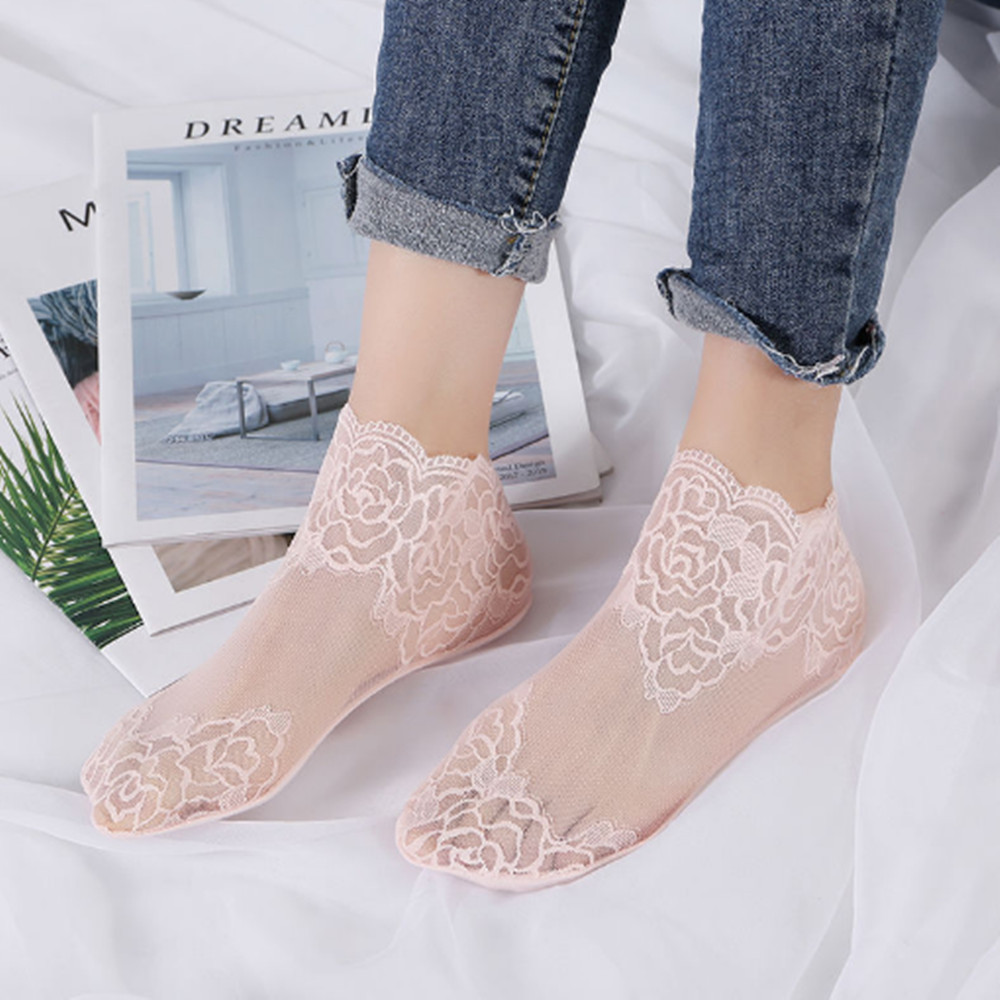 Damen Spitzensocken mit Rosenm – Invisibility Sock Loafer Bewertung und Preis