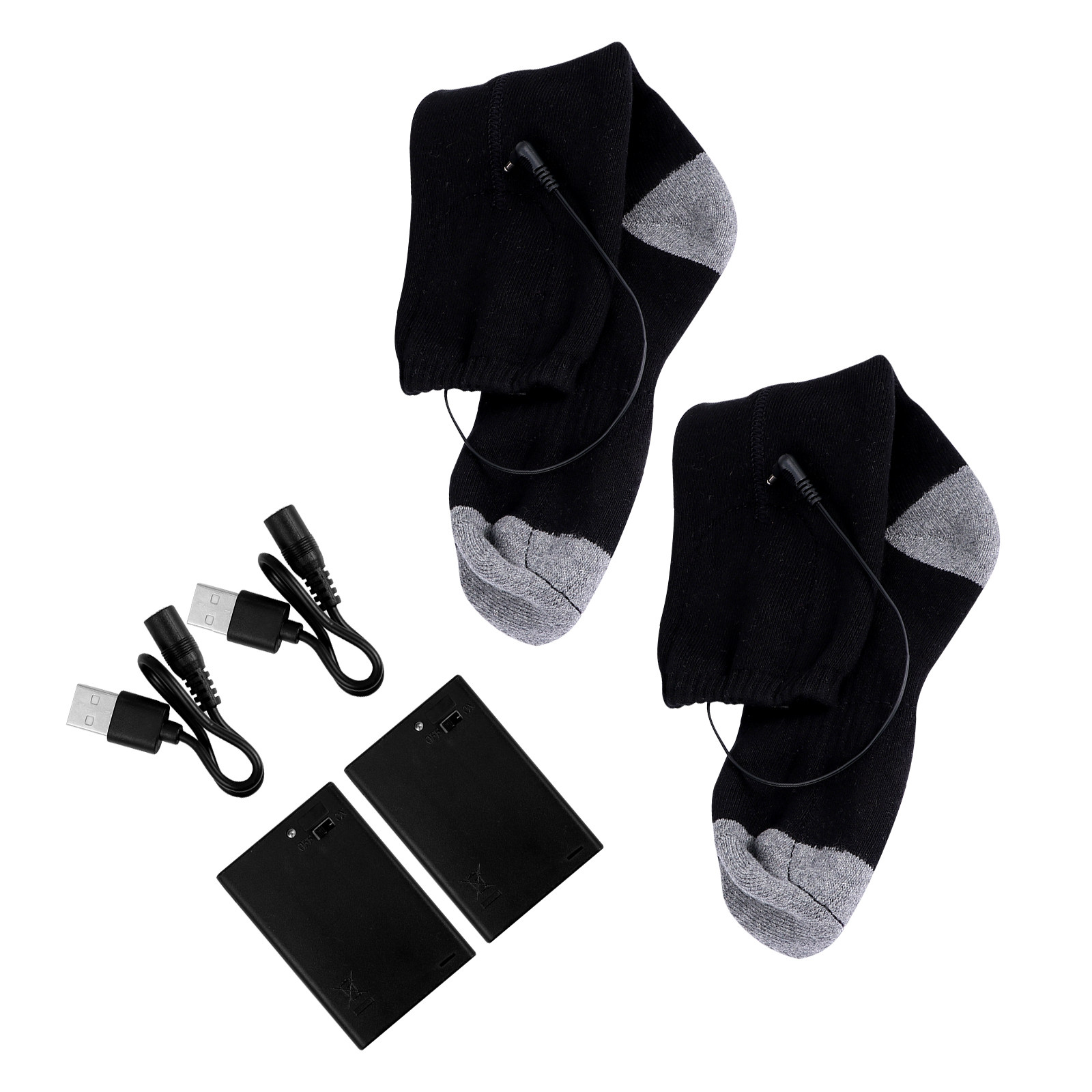 1 Set beheizte Socken, USB-Fuß – Thermal Sock Winter Bewertung und Preis